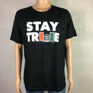 Dyme Lyfe Miami Hurricanes "Stay True" T-shirt Size XL
